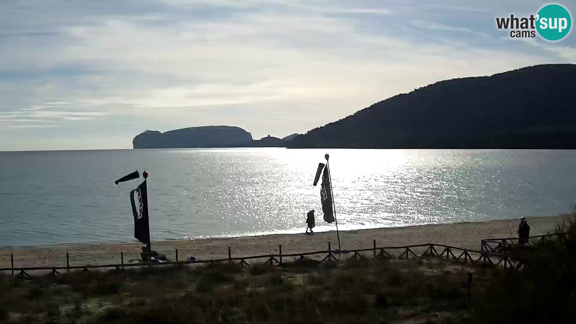 Webcam en direct Plage de La Stalla Riviera del Corallo – Alghero – Sardaigne – Italie