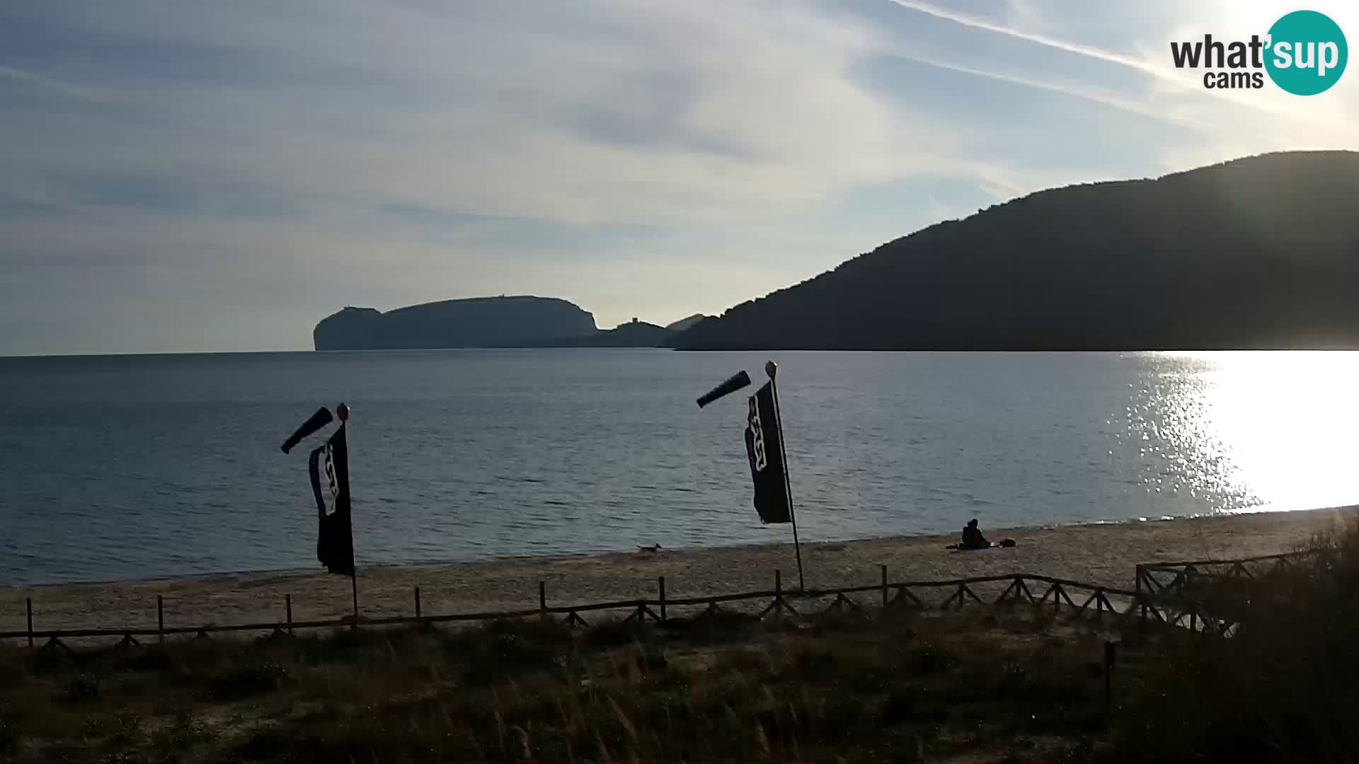 Webcam spiaggia La Stalla Riviera del Corallo – Alghero – Sardegna