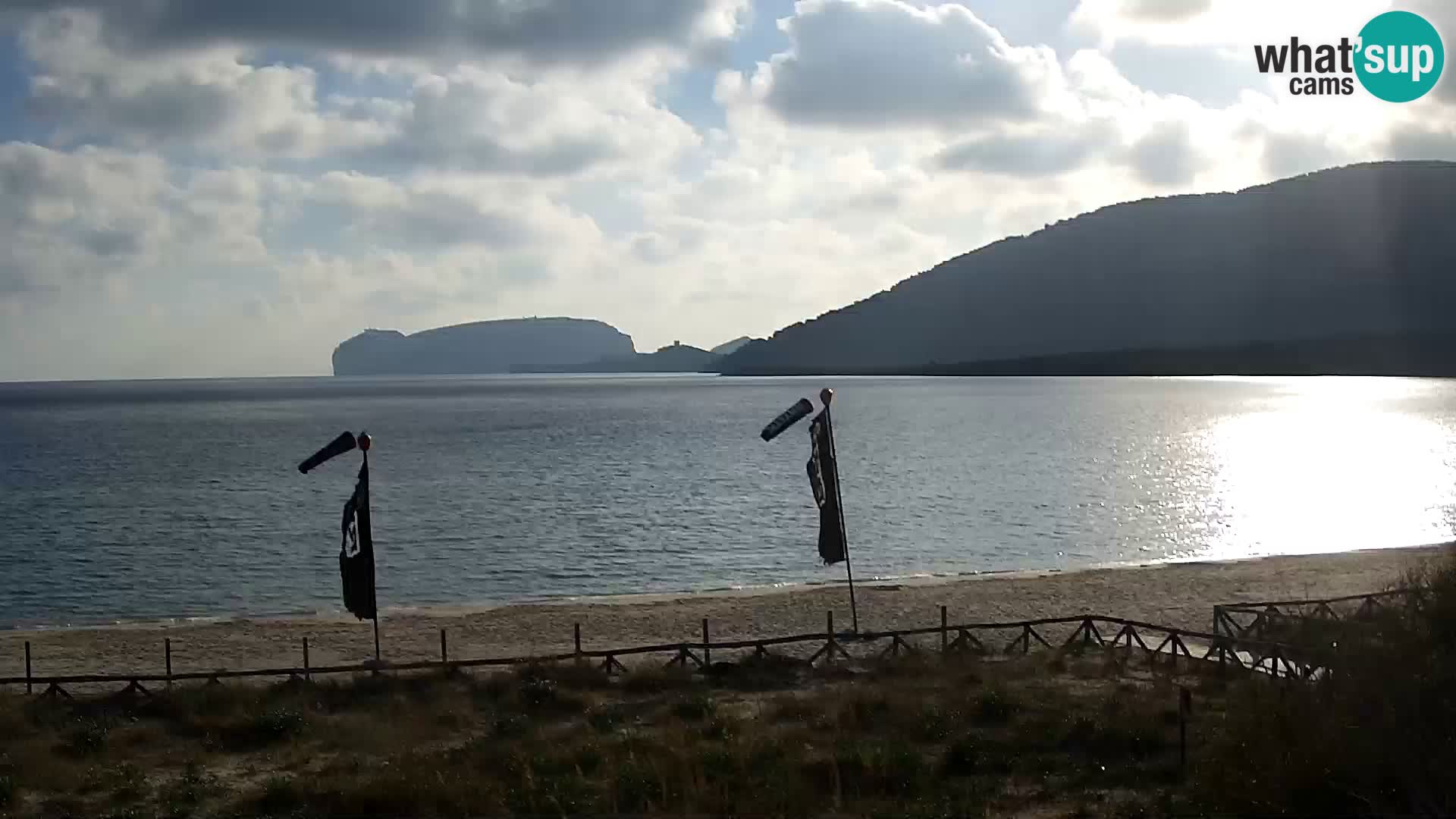 Webcam en direct Plage de La Stalla Riviera del Corallo – Alghero – Sardaigne – Italie