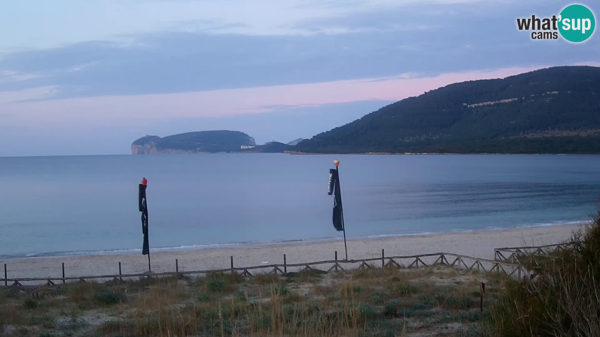 Live webcam La Stalla beach Riviera del Corallo – Alghero – Sardinia – Italy