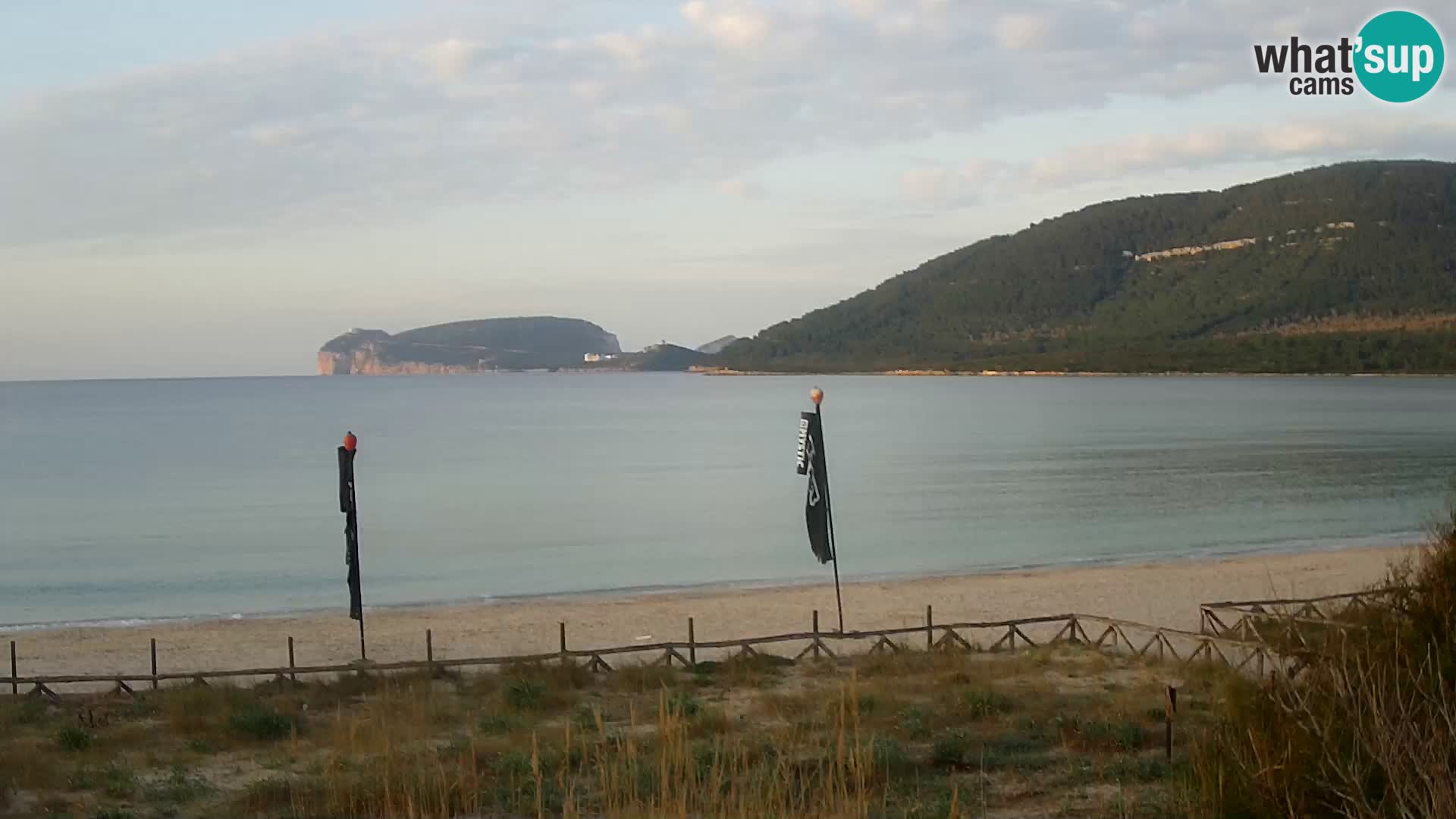 Live webcam La Stalla beach Riviera del Corallo – Alghero – Sardinia – Italy