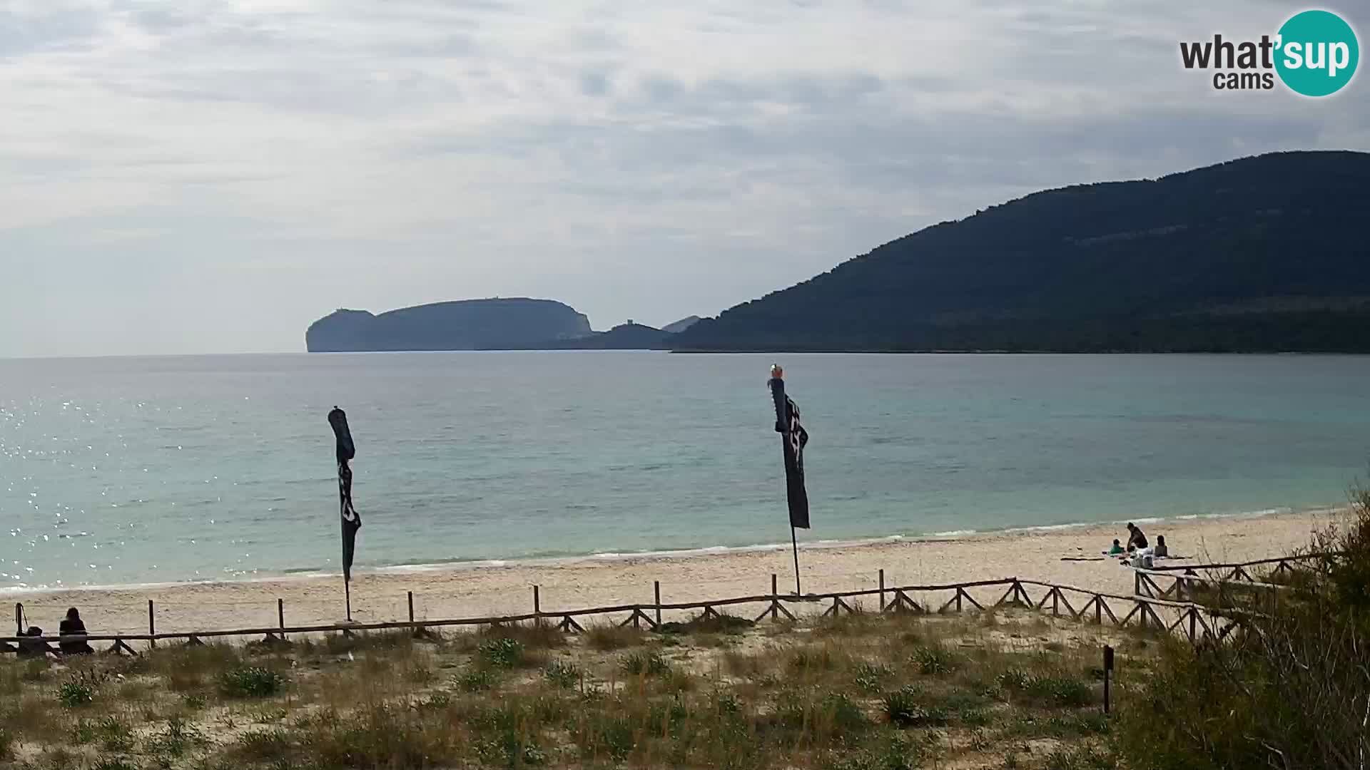 Webcam en direct Plage de La Stalla Riviera del Corallo – Alghero – Sardaigne – Italie