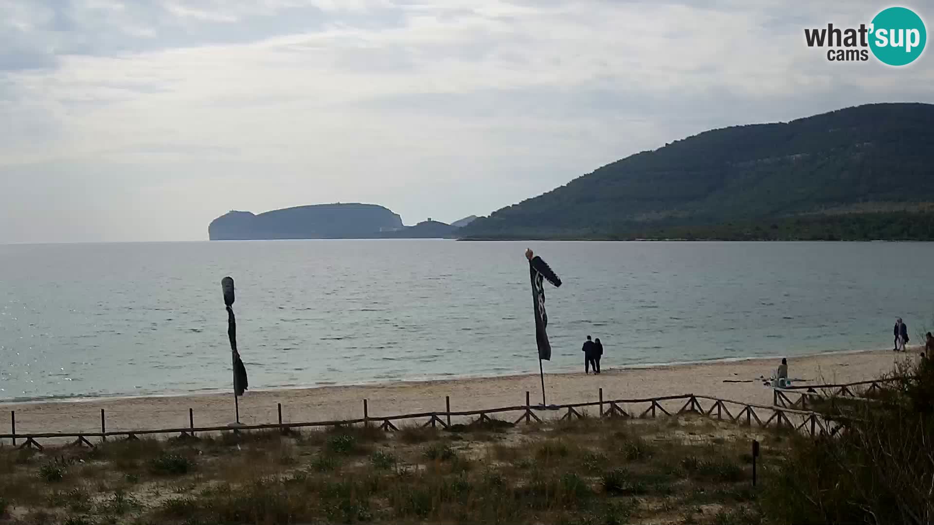 Webcam en direct Plage de La Stalla Riviera del Corallo – Alghero – Sardaigne – Italie