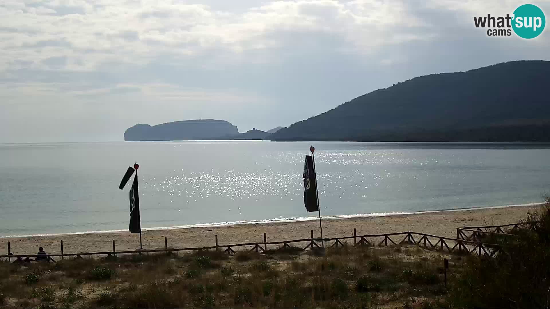 Webcam spiaggia La Stalla Riviera del Corallo – Alghero – Sardegna