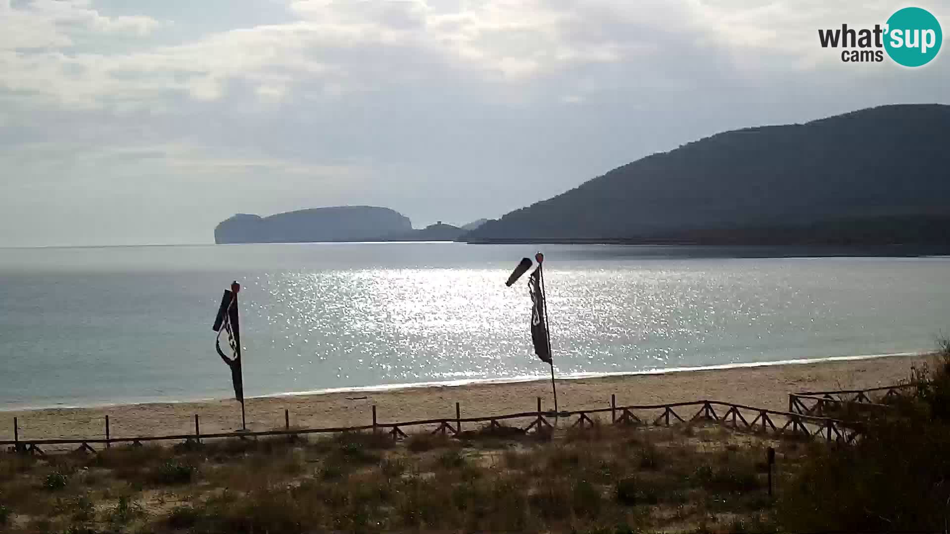 Webcam spiaggia La Stalla Riviera del Corallo – Alghero – Sardegna