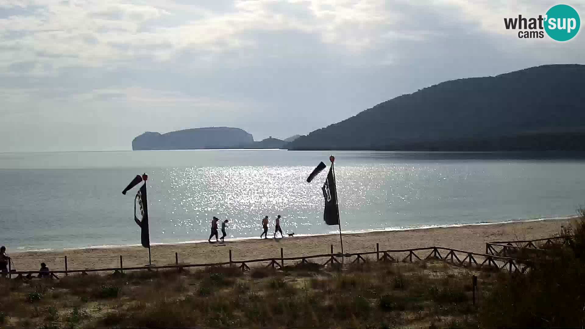 Spletna kamera plaža La Stalla Riviera del Corallo – Alghero – Sardinija – Italija