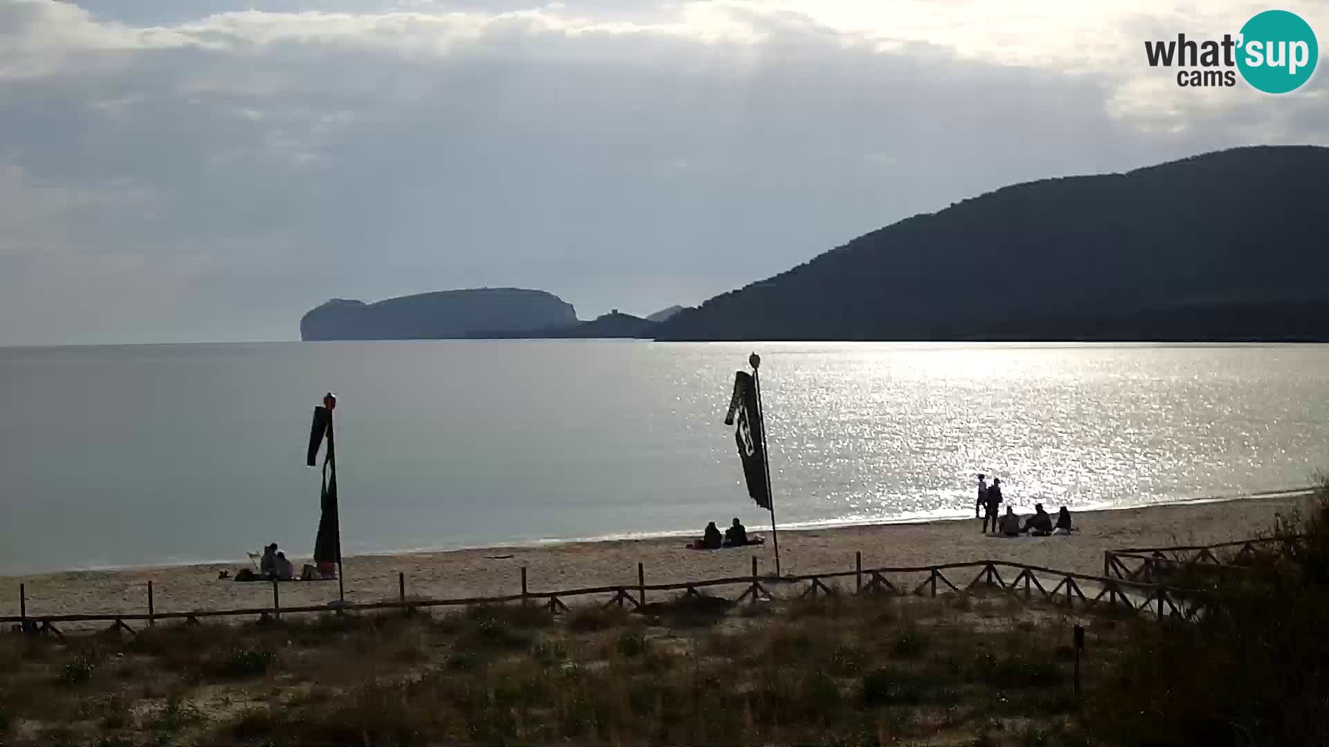 Spletna kamera plaža La Stalla Riviera del Corallo – Alghero – Sardinija – Italija