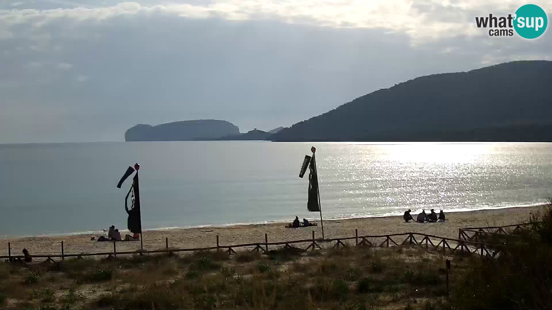 Live webcam La Stalla beach Riviera del Corallo – Alghero – Sardinia – Italy