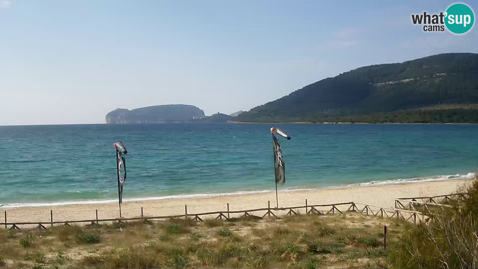 Spletna kamera plaža La Stalla Riviera del Corallo – Alghero – Sardinija – Italija