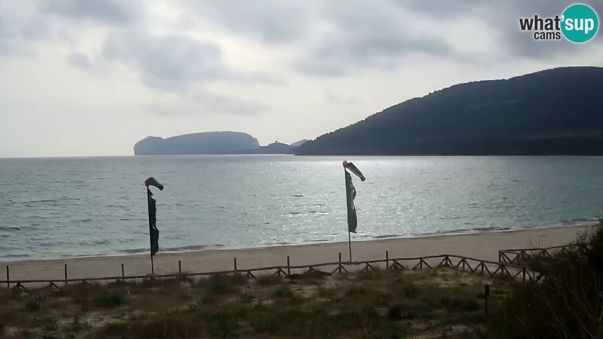 Spletna kamera plaža La Stalla Riviera del Corallo – Alghero – Sardinija – Italija