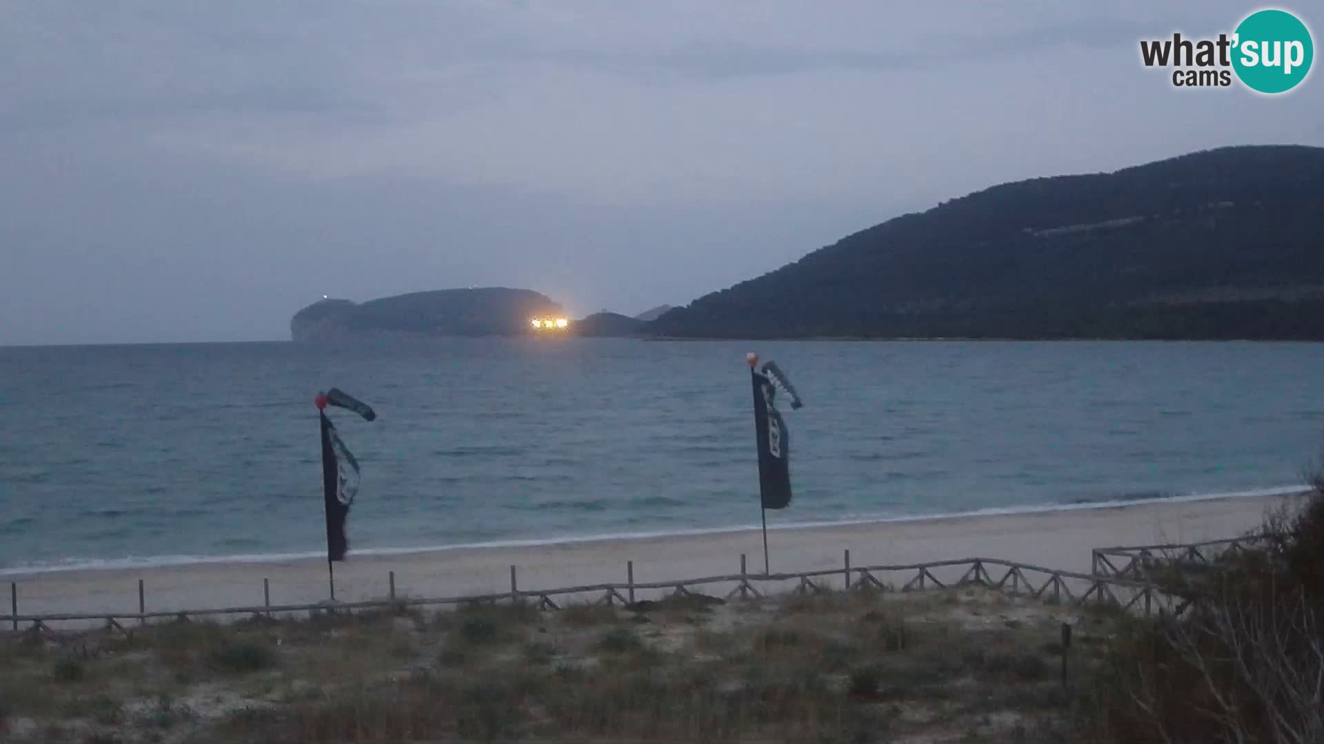 Spletna kamera plaža La Stalla Riviera del Corallo – Alghero – Sardinija – Italija