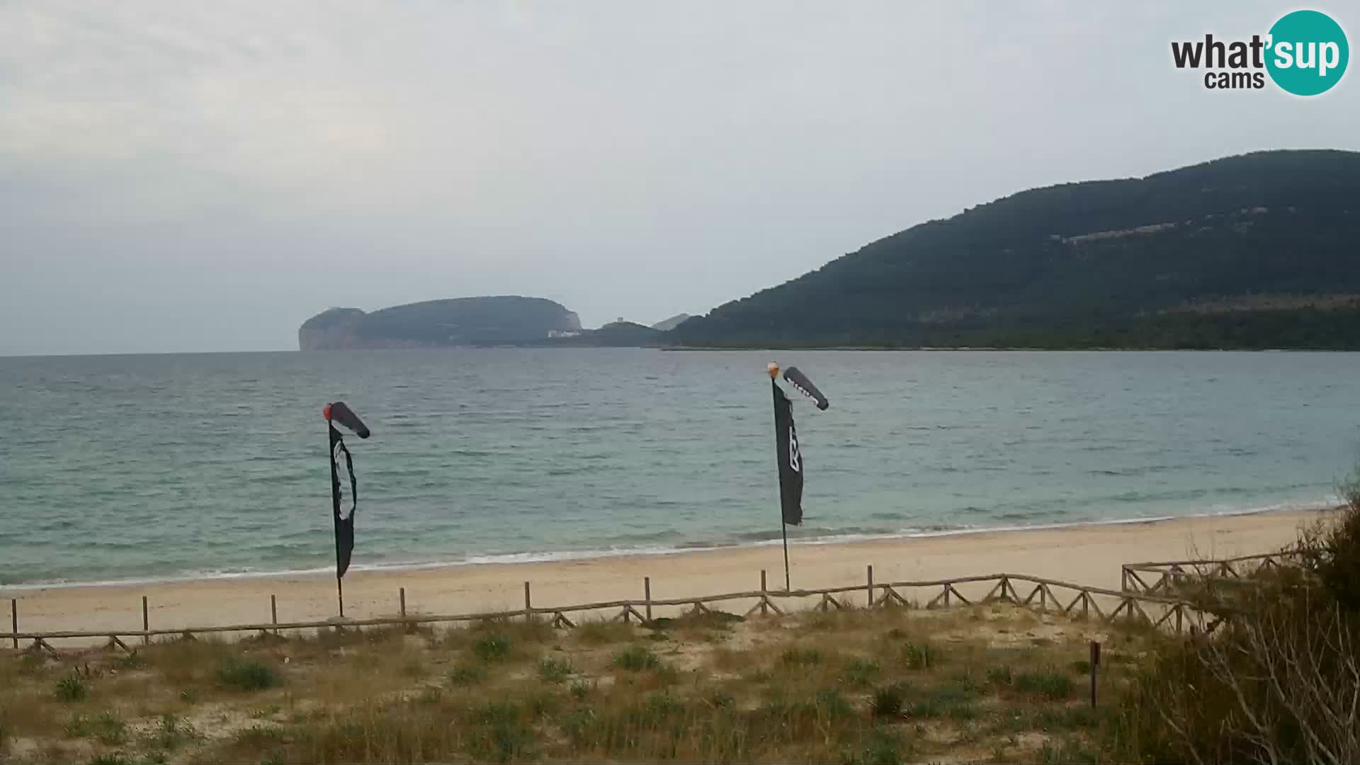 Spletna kamera plaža La Stalla Riviera del Corallo – Alghero – Sardinija – Italija