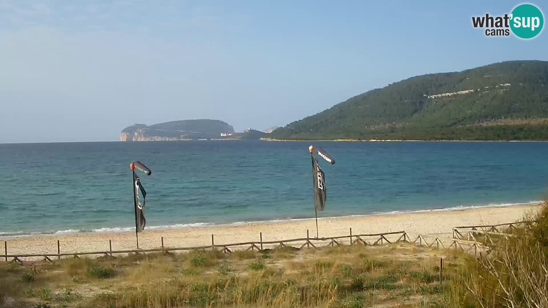 Live webcam La Stalla beach Riviera del Corallo – Alghero – Sardinia – Italy