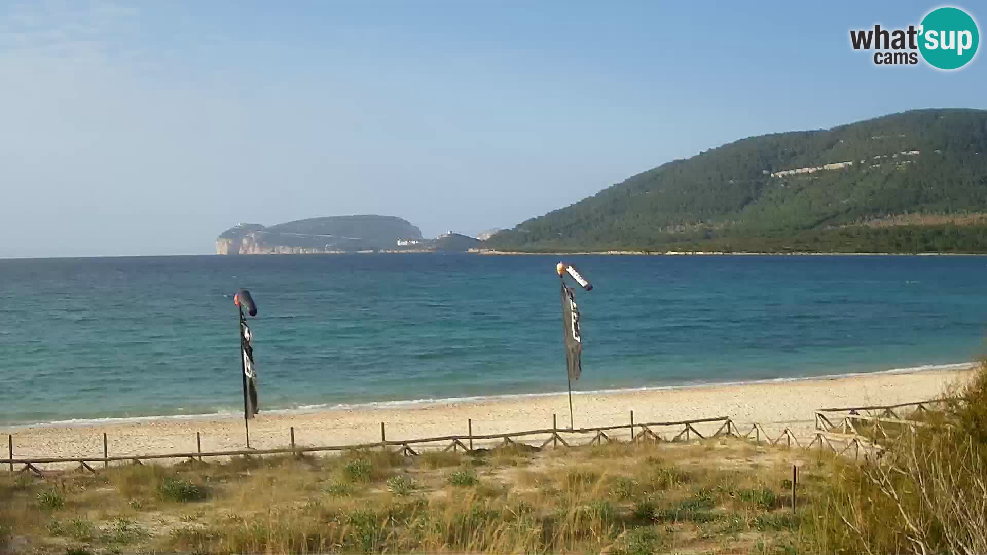 Spletna kamera plaža La Stalla Riviera del Corallo – Alghero – Sardinija – Italija