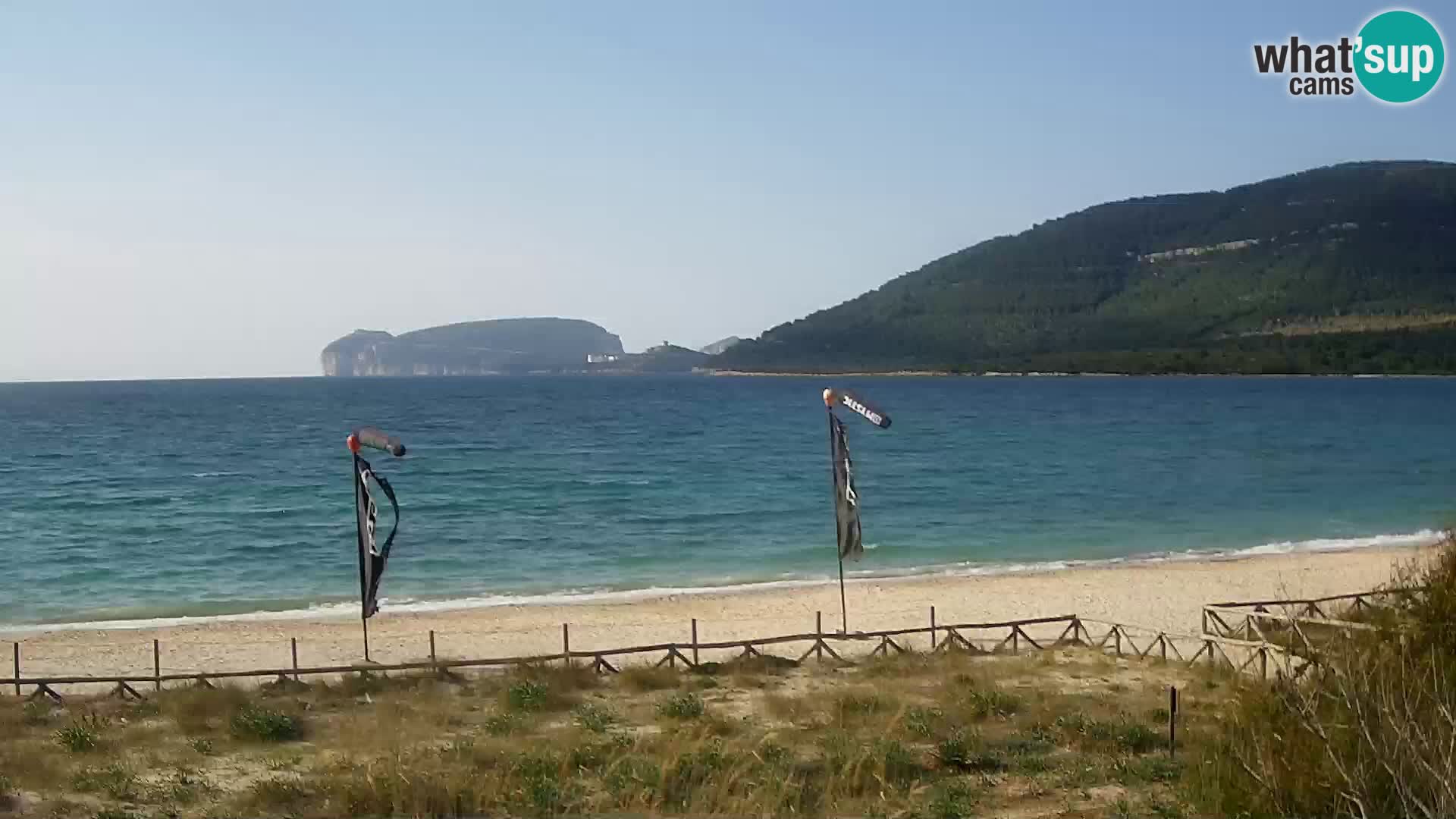 Webcam en direct Plage de La Stalla Riviera del Corallo – Alghero – Sardaigne – Italie