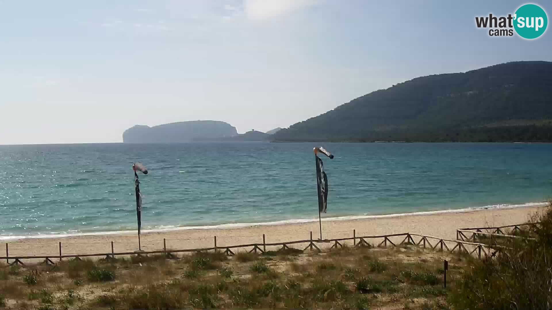 Spletna kamera plaža La Stalla Riviera del Corallo – Alghero – Sardinija – Italija