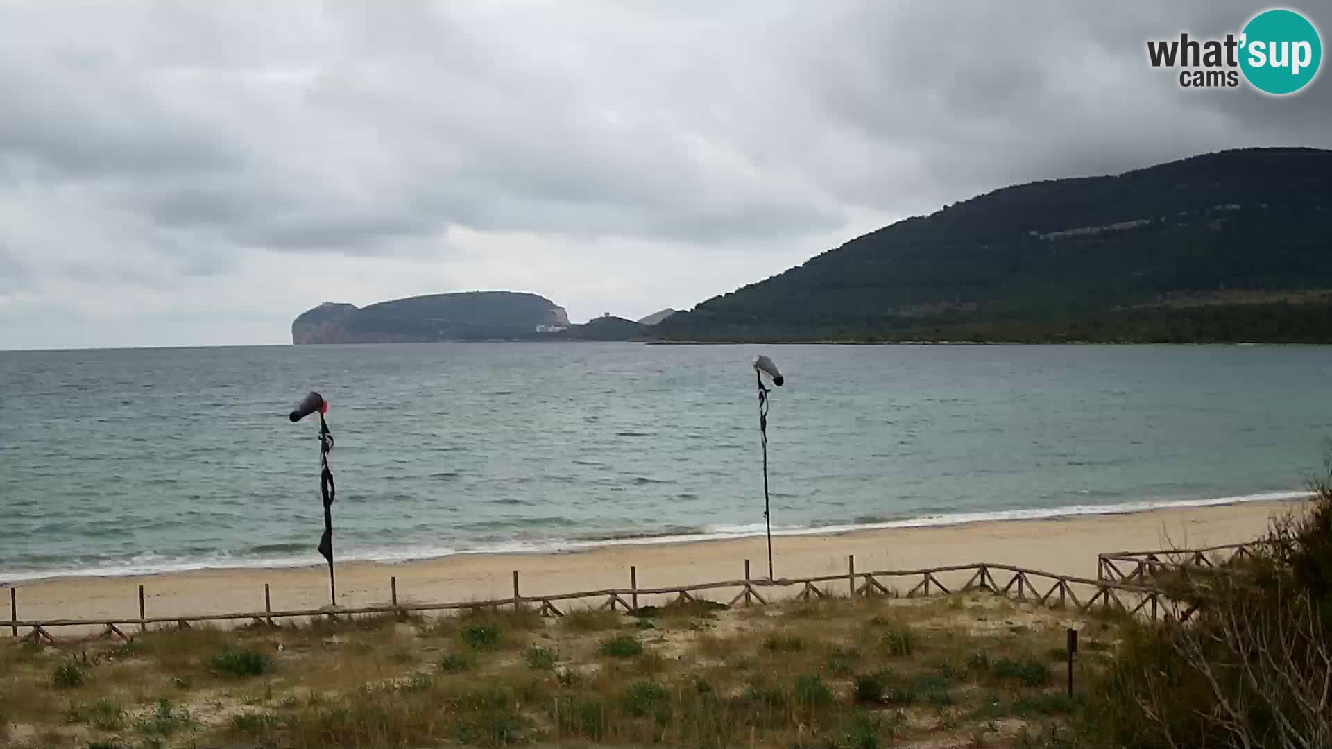 Webcam en direct Plage de La Stalla Riviera del Corallo – Alghero – Sardaigne – Italie