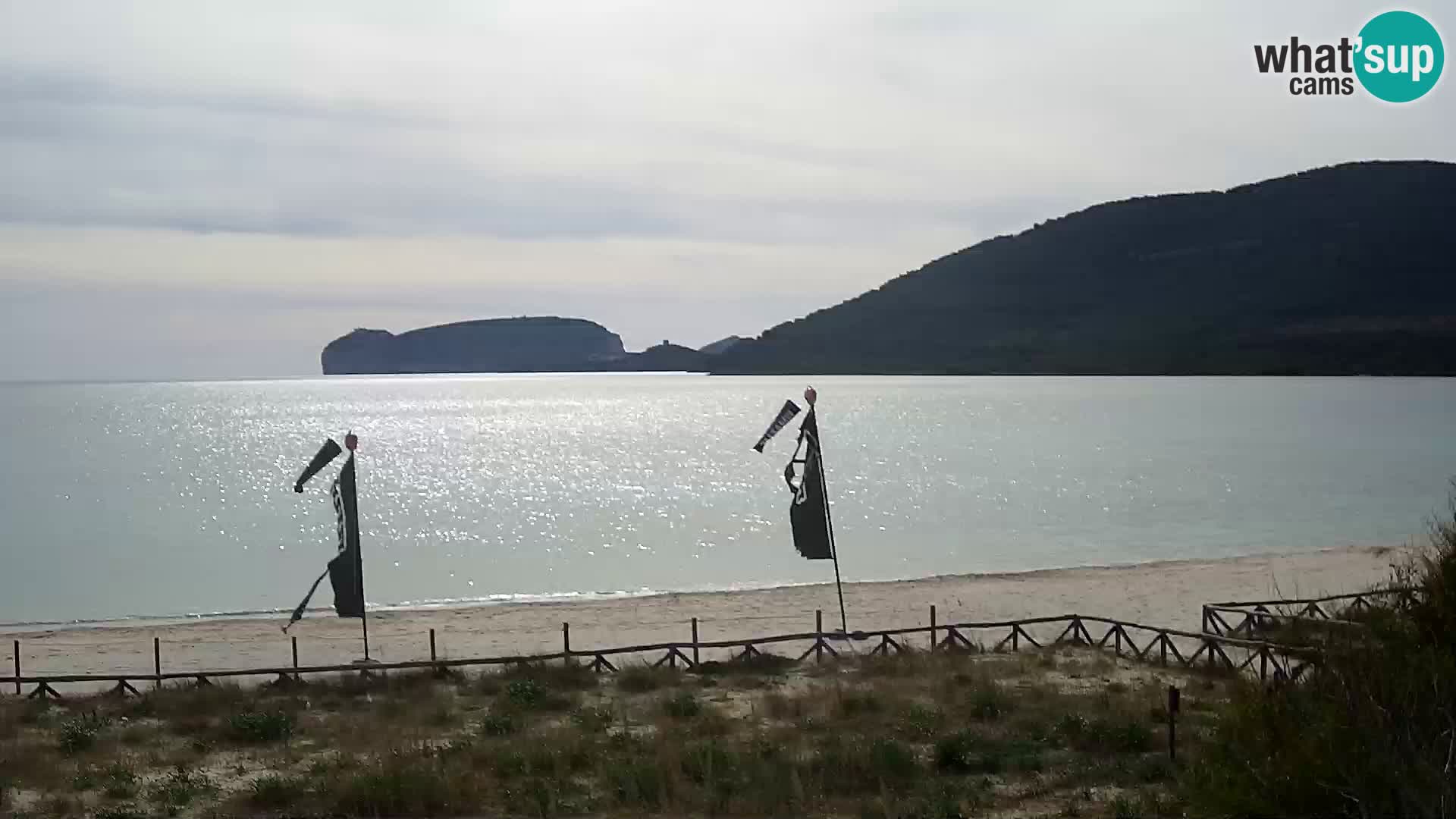 Live webcam La Stalla beach Riviera del Corallo – Alghero – Sardinia – Italy