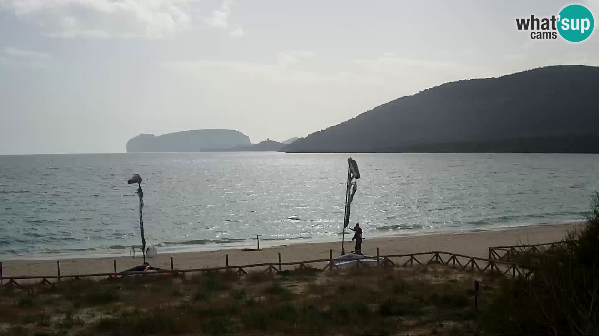 Webcam spiaggia La Stalla Riviera del Corallo – Alghero – Sardegna