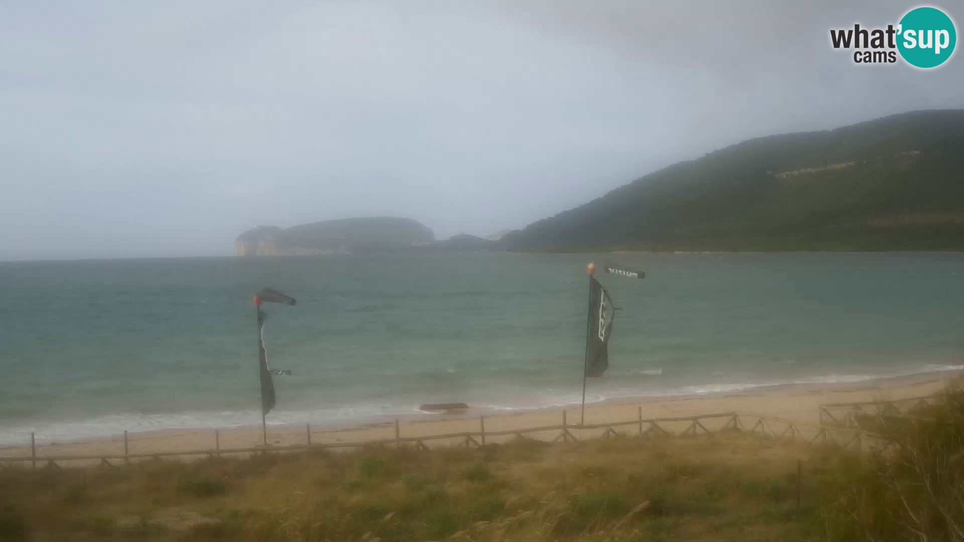 Spletna kamera plaža La Stalla Riviera del Corallo – Alghero – Sardinija – Italija