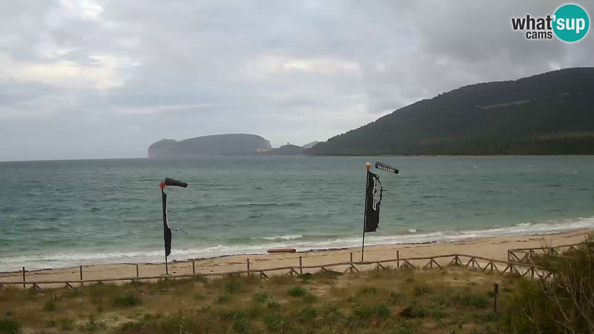 Spletna kamera plaža La Stalla Riviera del Corallo – Alghero – Sardinija – Italija