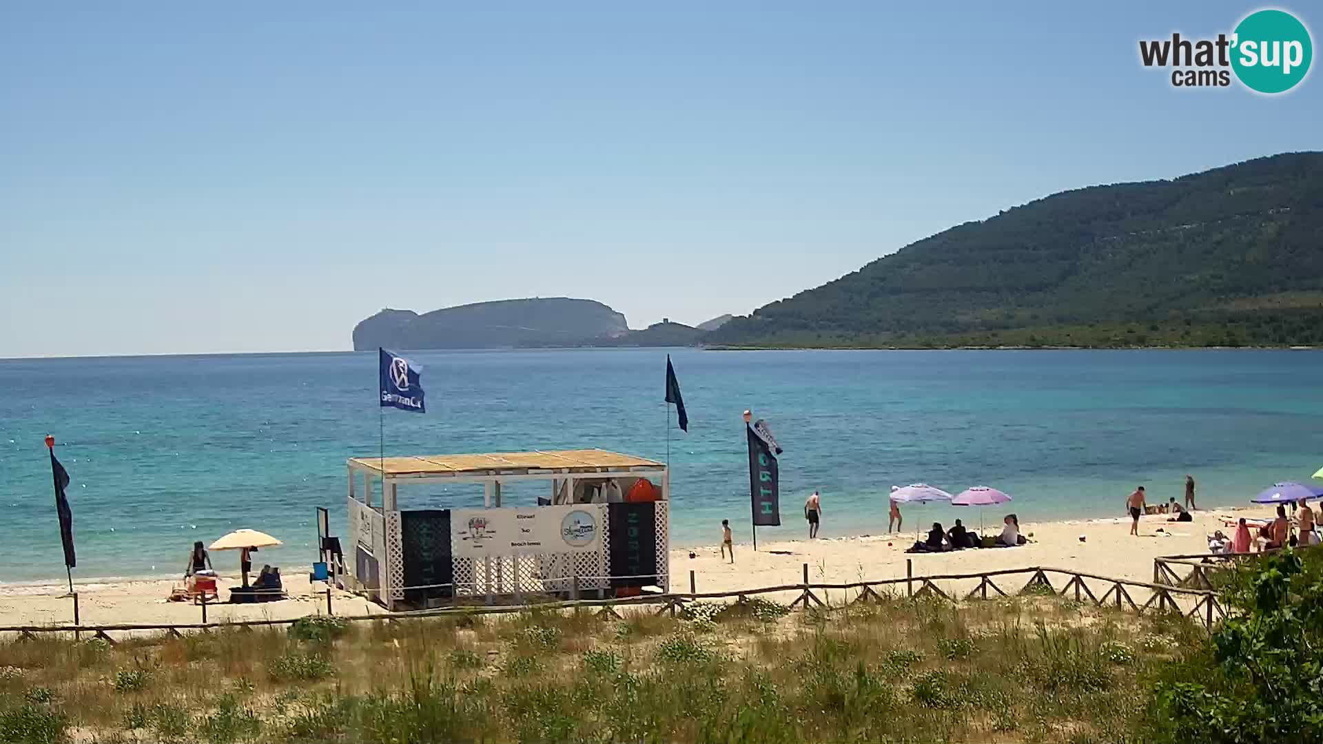 Webcam en vivo Playa de La Stalla Riviera del Corallo – Alghero – Cerdeña – Italia