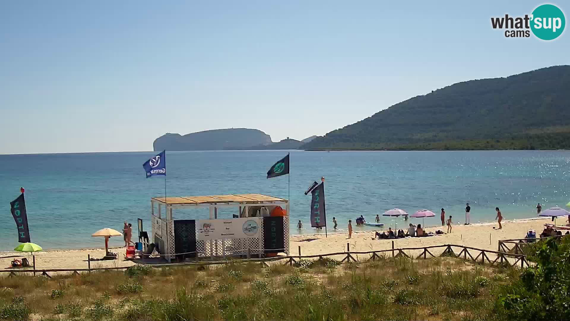 Webcam spiaggia La Stalla Riviera del Corallo – Alghero – Sardegna