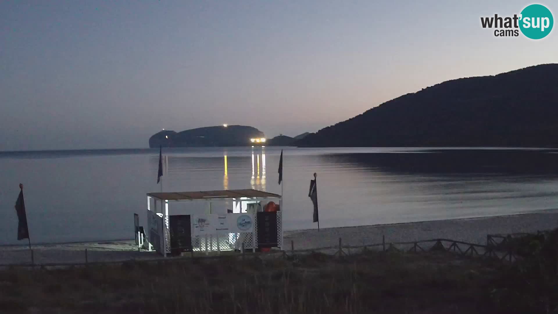 Webcam en direct Plage de La Stalla Riviera del Corallo – Alghero – Sardaigne – Italie