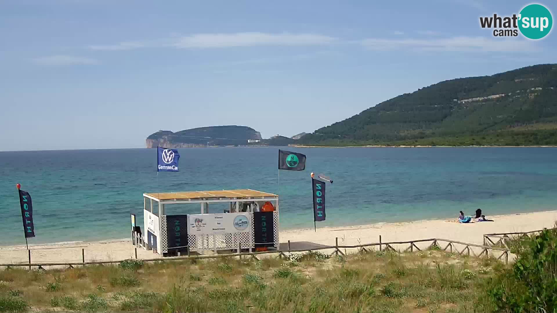 Webcam spiaggia La Stalla Riviera del Corallo – Alghero – Sardegna