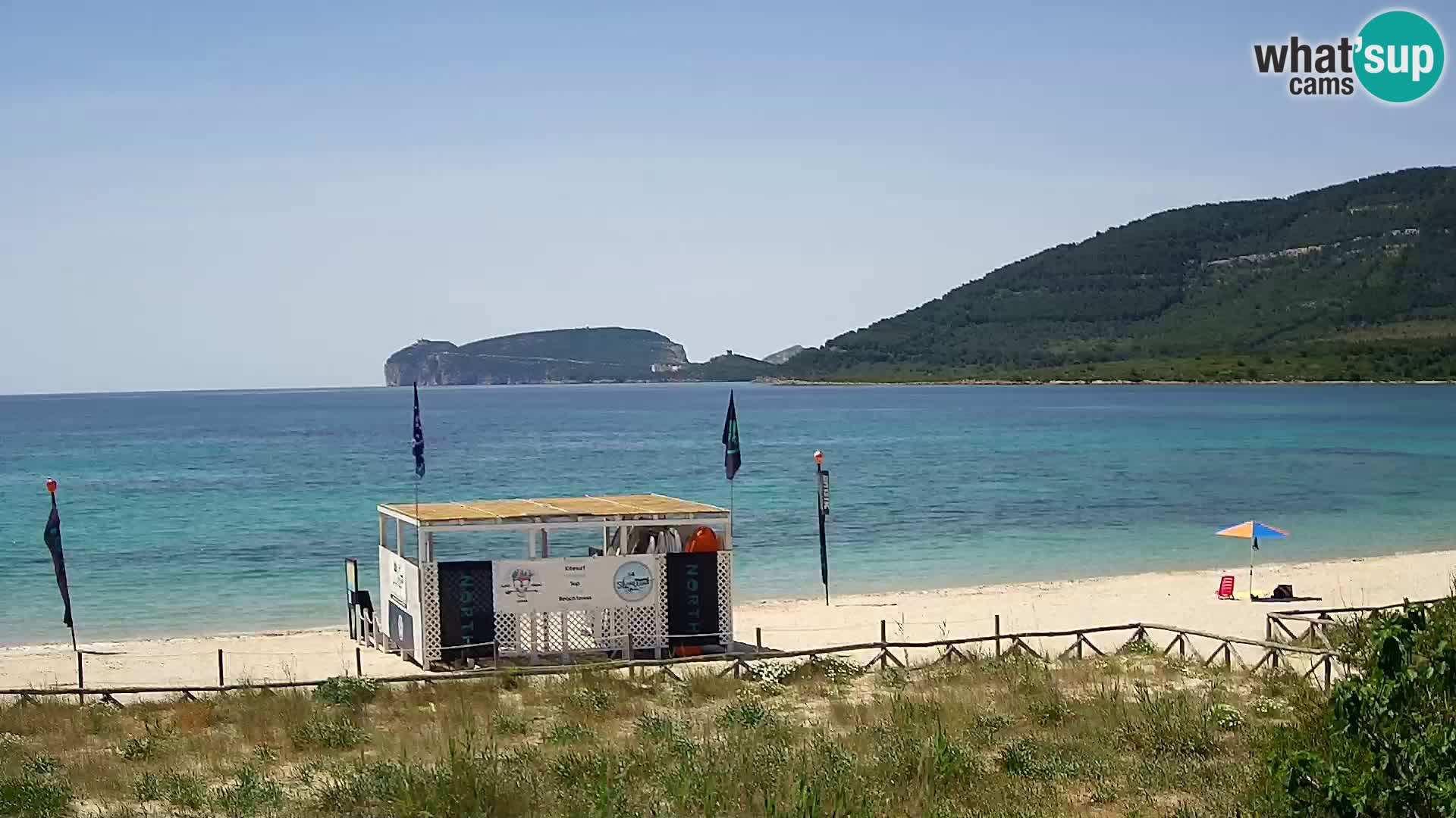 Webcam en direct Plage de La Stalla Riviera del Corallo – Alghero – Sardaigne – Italie