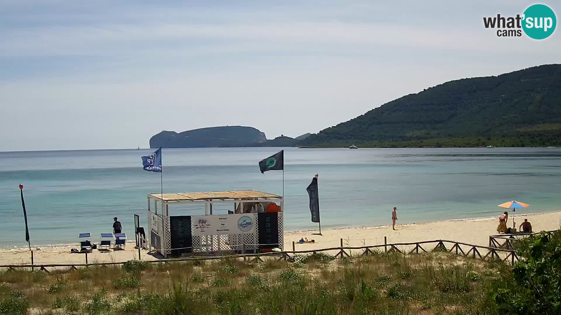 Live webcam La Stalla beach Riviera del Corallo – Alghero – Sardinia – Italy