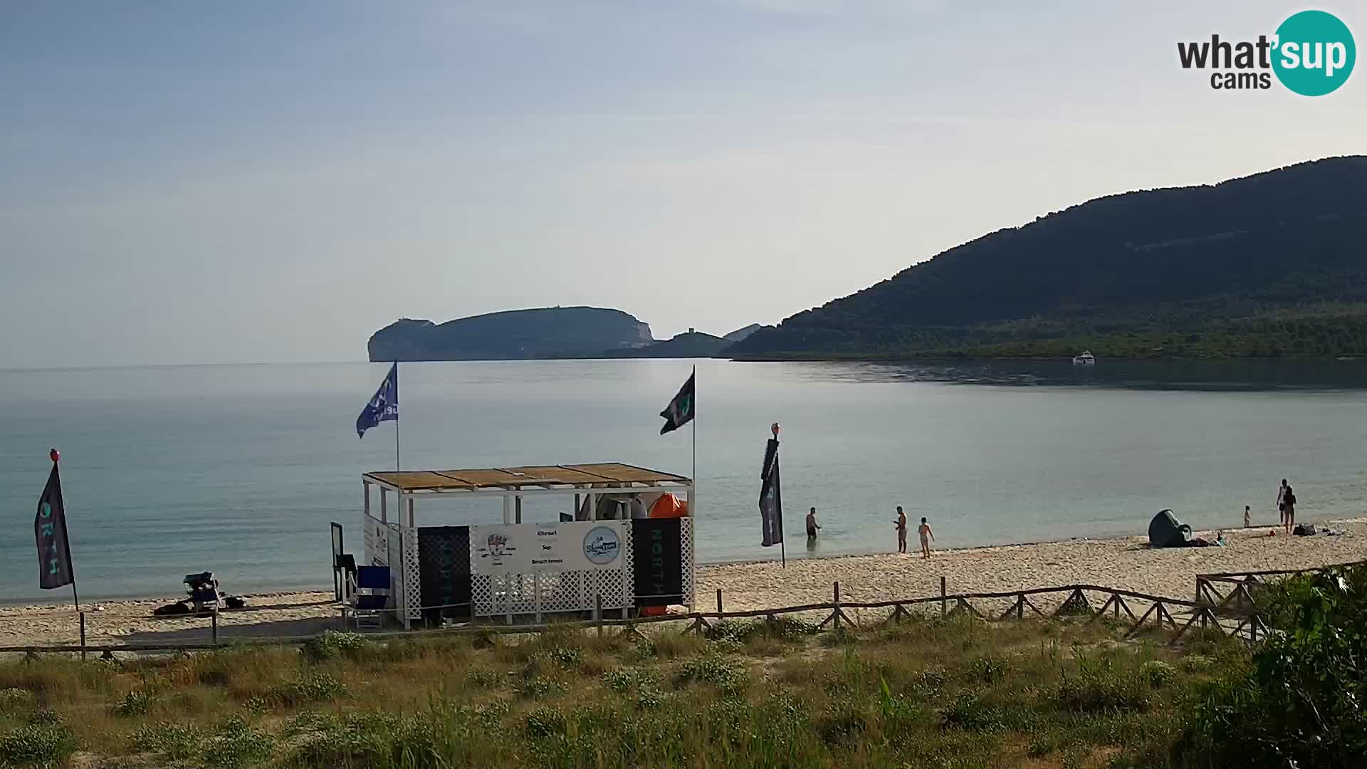 Live webcam La Stalla beach Riviera del Corallo – Alghero – Sardinia – Italy
