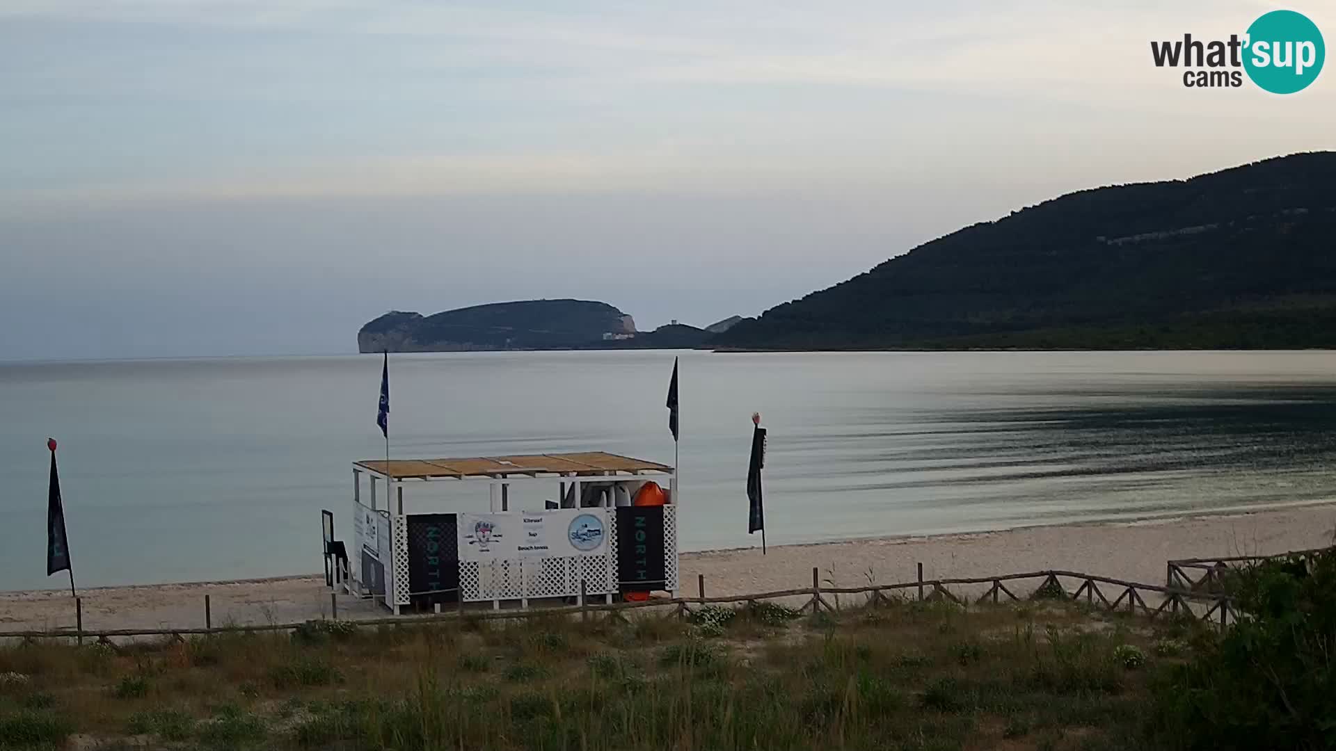 Live webcam La Stalla beach Riviera del Corallo – Alghero – Sardinia – Italy