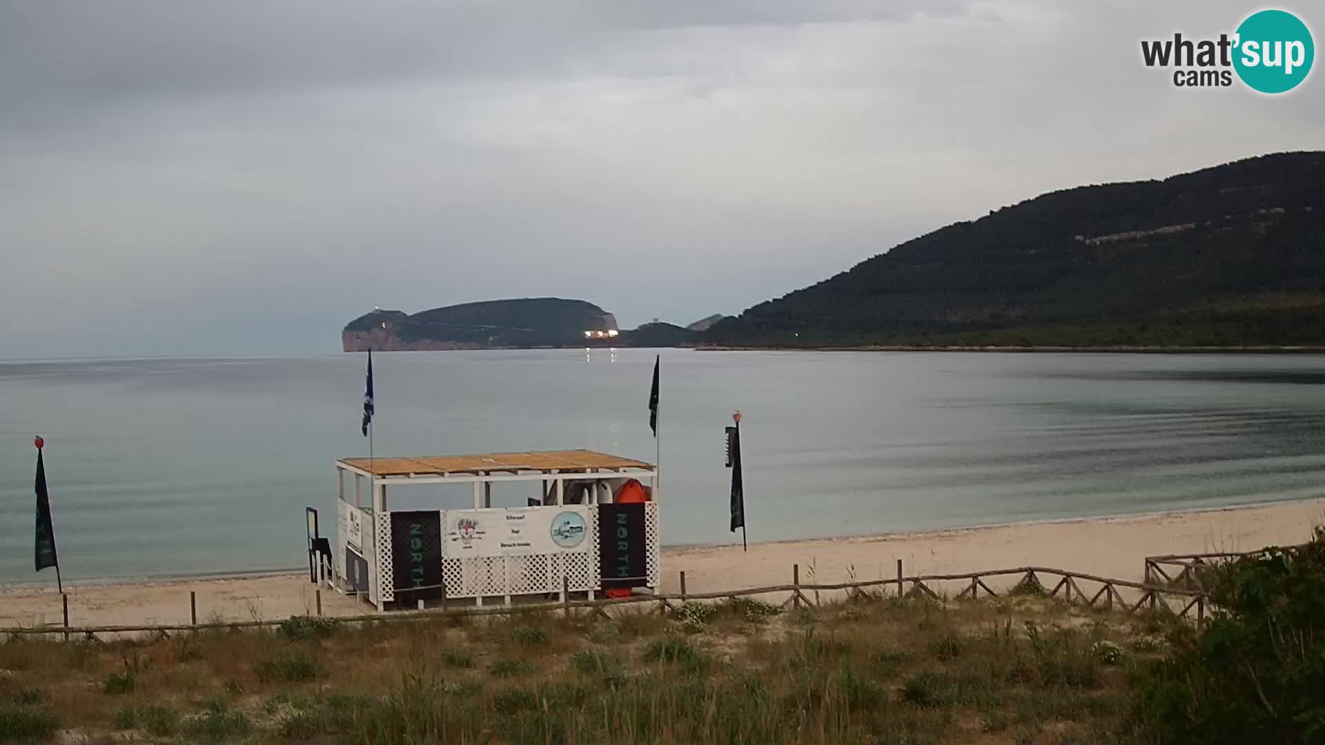 Webcam spiaggia La Stalla Riviera del Corallo – Alghero – Sardegna