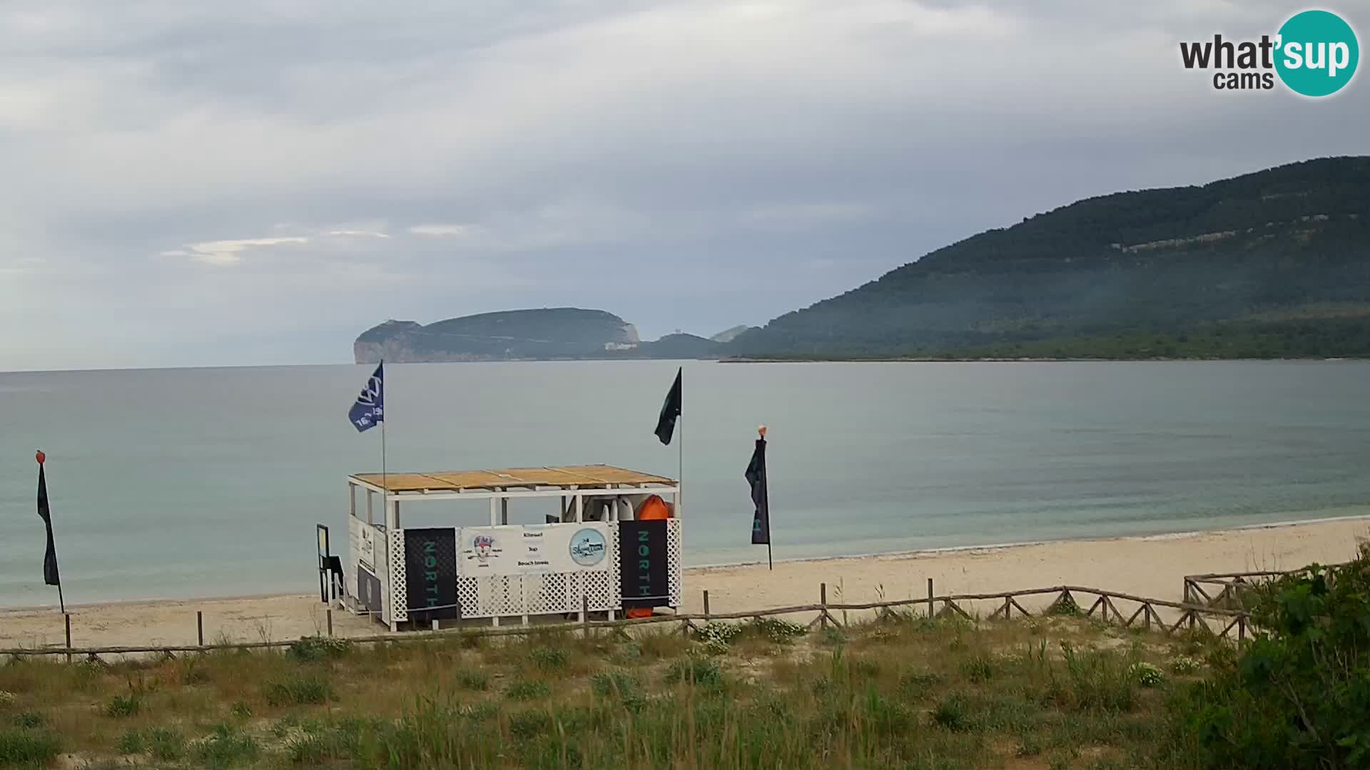 Live webcam La Stalla beach Riviera del Corallo – Alghero – Sardinia – Italy