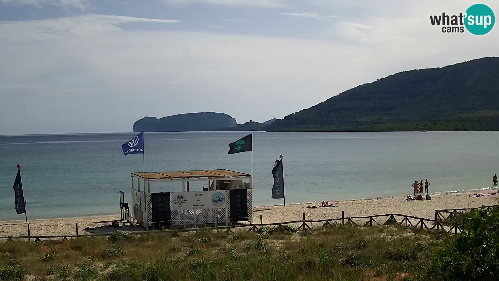 Live webcam La Stalla beach Riviera del Corallo – Alghero – Sardinia – Italy