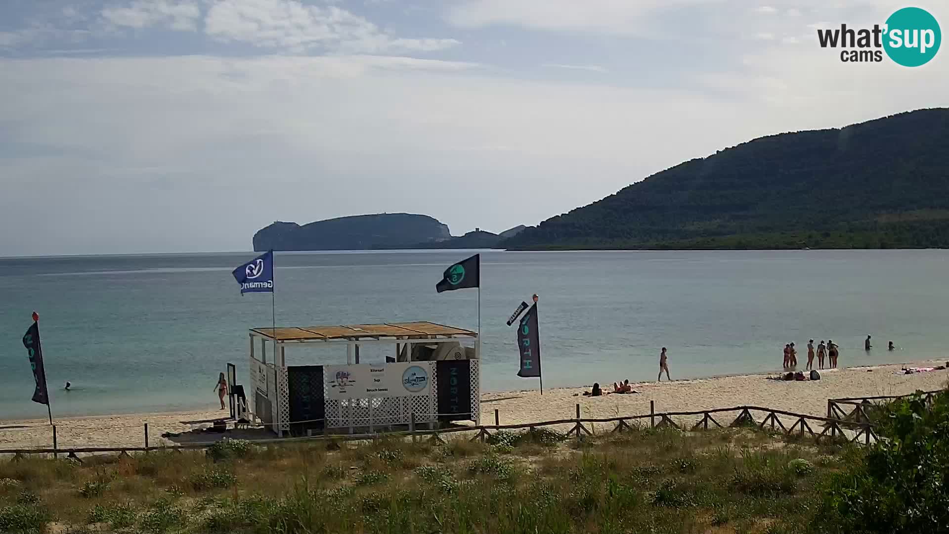 Live webcam La Stalla beach Riviera del Corallo – Alghero – Sardinia – Italy