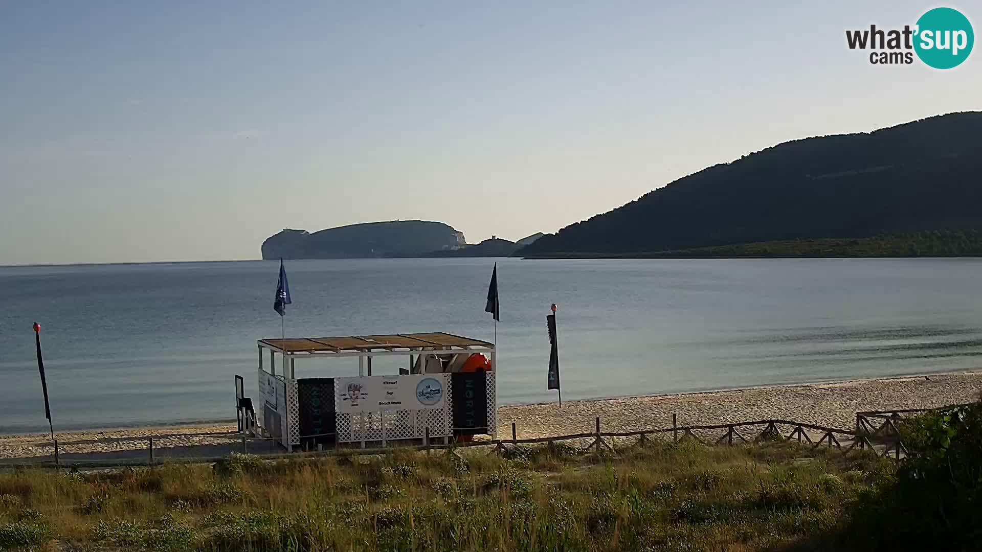 Webcam spiaggia La Stalla Riviera del Corallo – Alghero – Sardegna