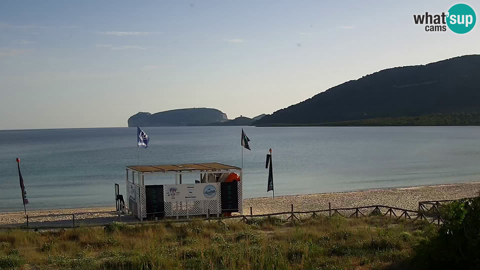 Live webcam La Stalla beach Riviera del Corallo – Alghero – Sardinia – Italy