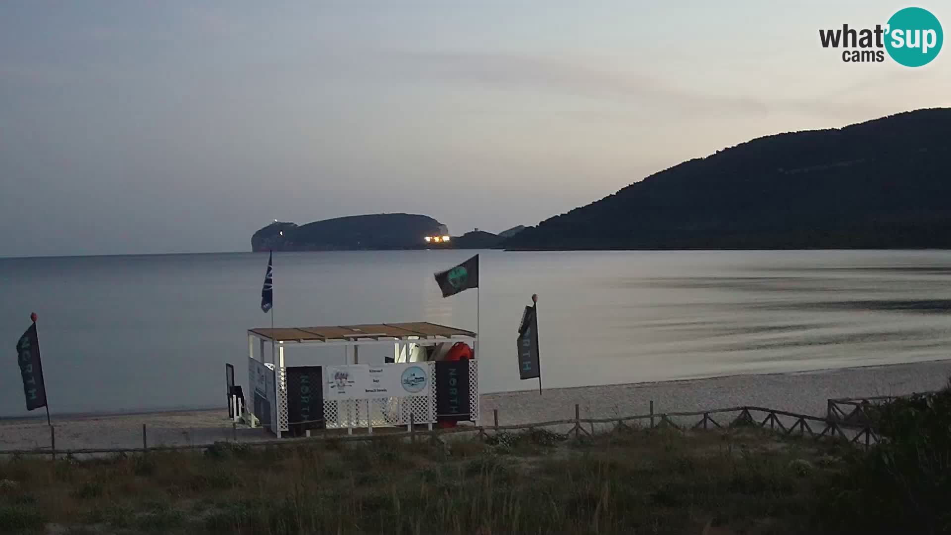 Live webcam La Stalla beach Riviera del Corallo – Alghero – Sardinia – Italy