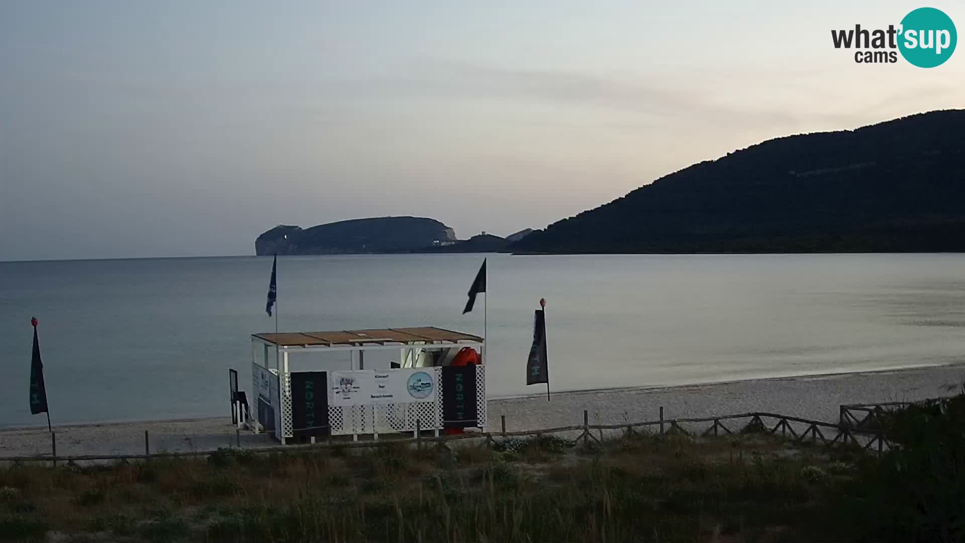 Live webcam La Stalla beach Riviera del Corallo – Alghero – Sardinia – Italy