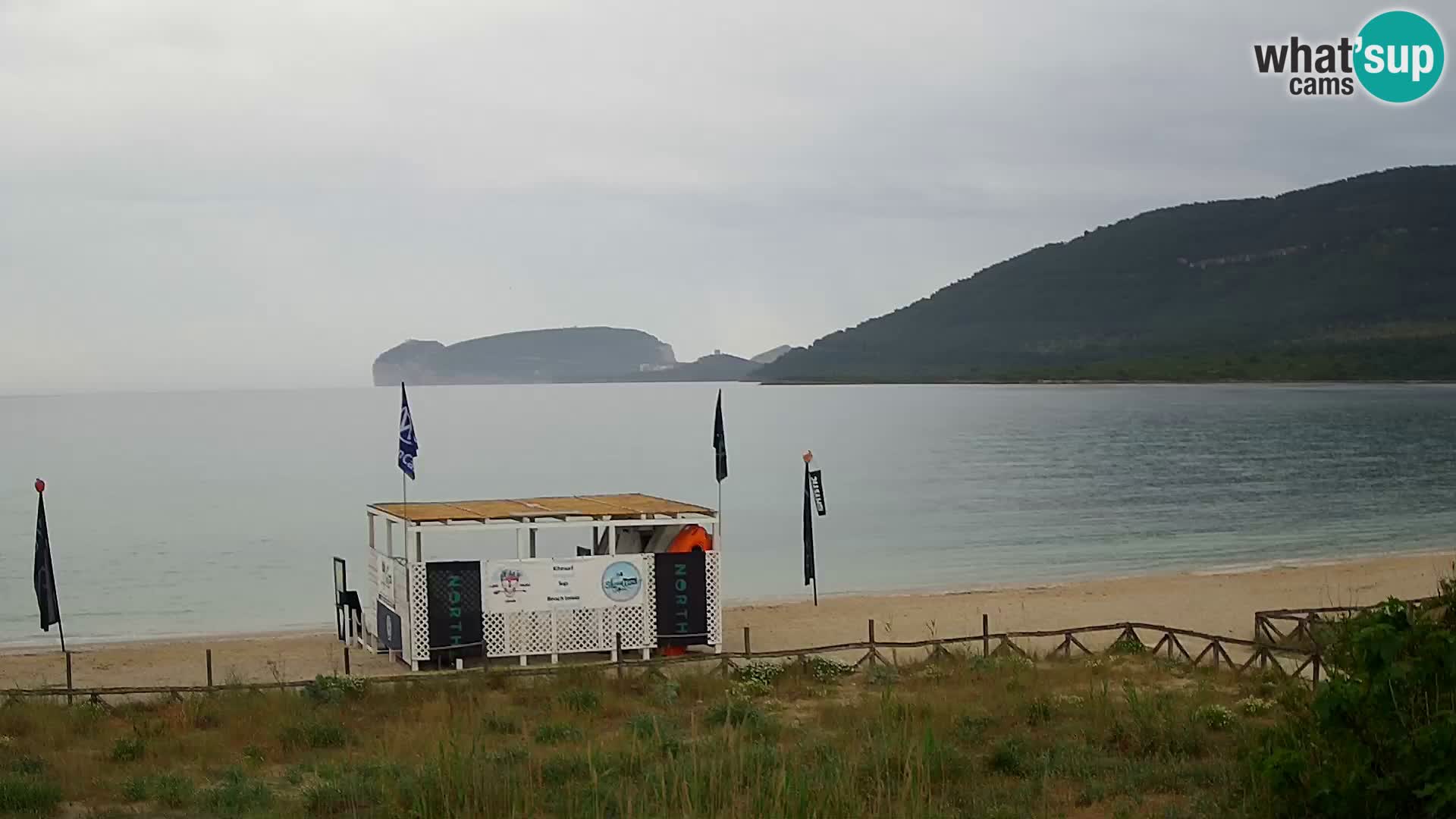 Webcam en direct Plage de La Stalla Riviera del Corallo – Alghero – Sardaigne – Italie