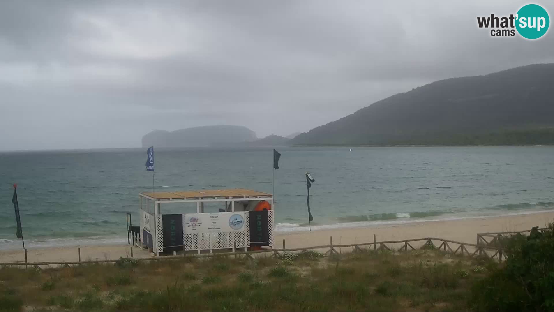 Spletna kamera plaža La Stalla Riviera del Corallo – Alghero – Sardinija – Italija