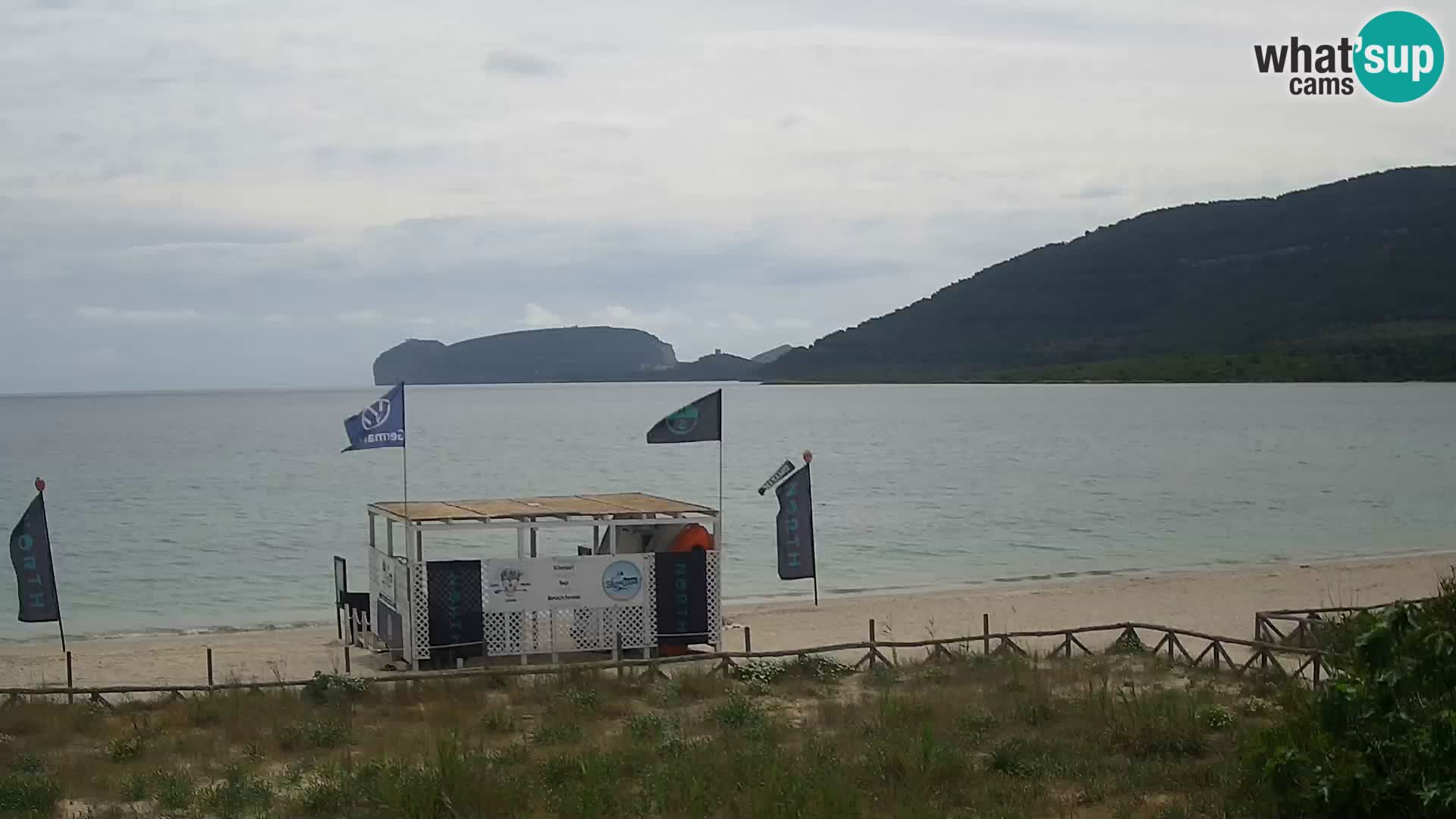 Spletna kamera plaža La Stalla Riviera del Corallo – Alghero – Sardinija – Italija