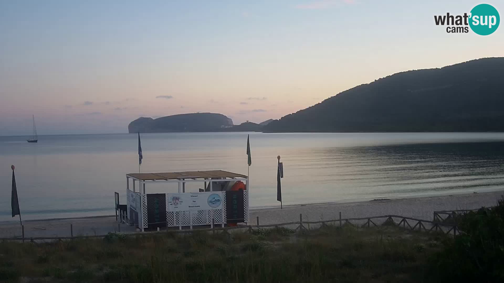 Spletna kamera plaža La Stalla Riviera del Corallo – Alghero – Sardinija – Italija