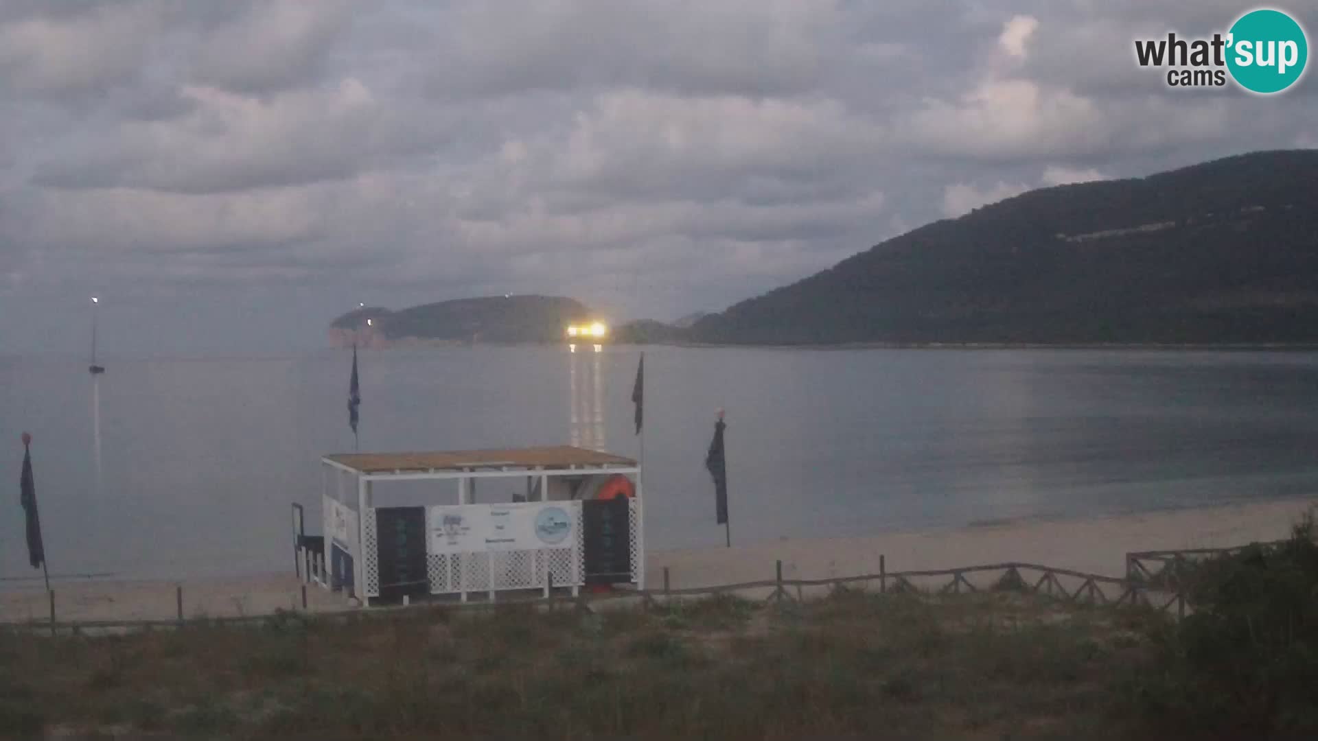 Webcam spiaggia La Stalla Riviera del Corallo – Alghero – Sardegna