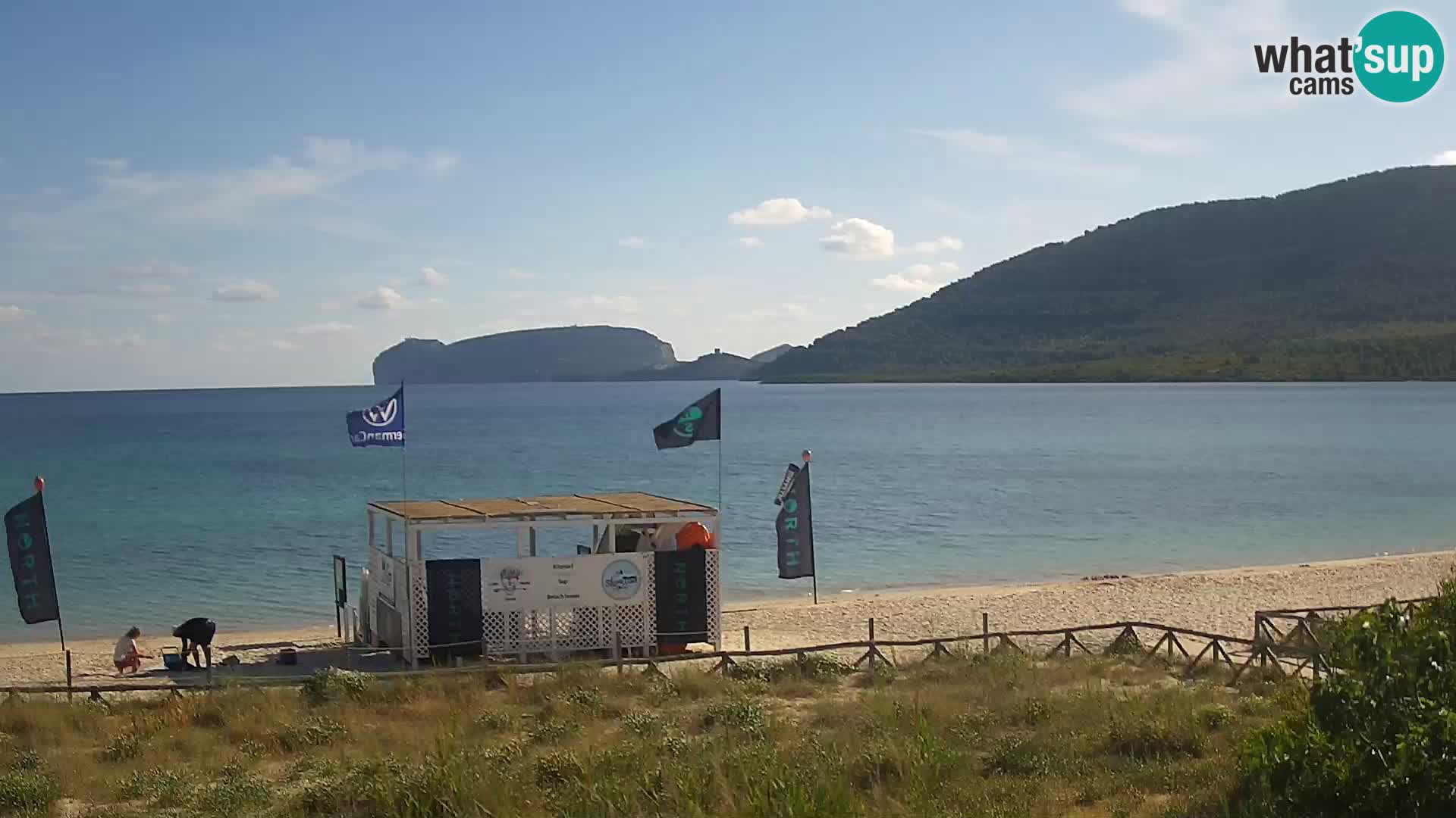Webcam spiaggia La Stalla Riviera del Corallo – Alghero – Sardegna