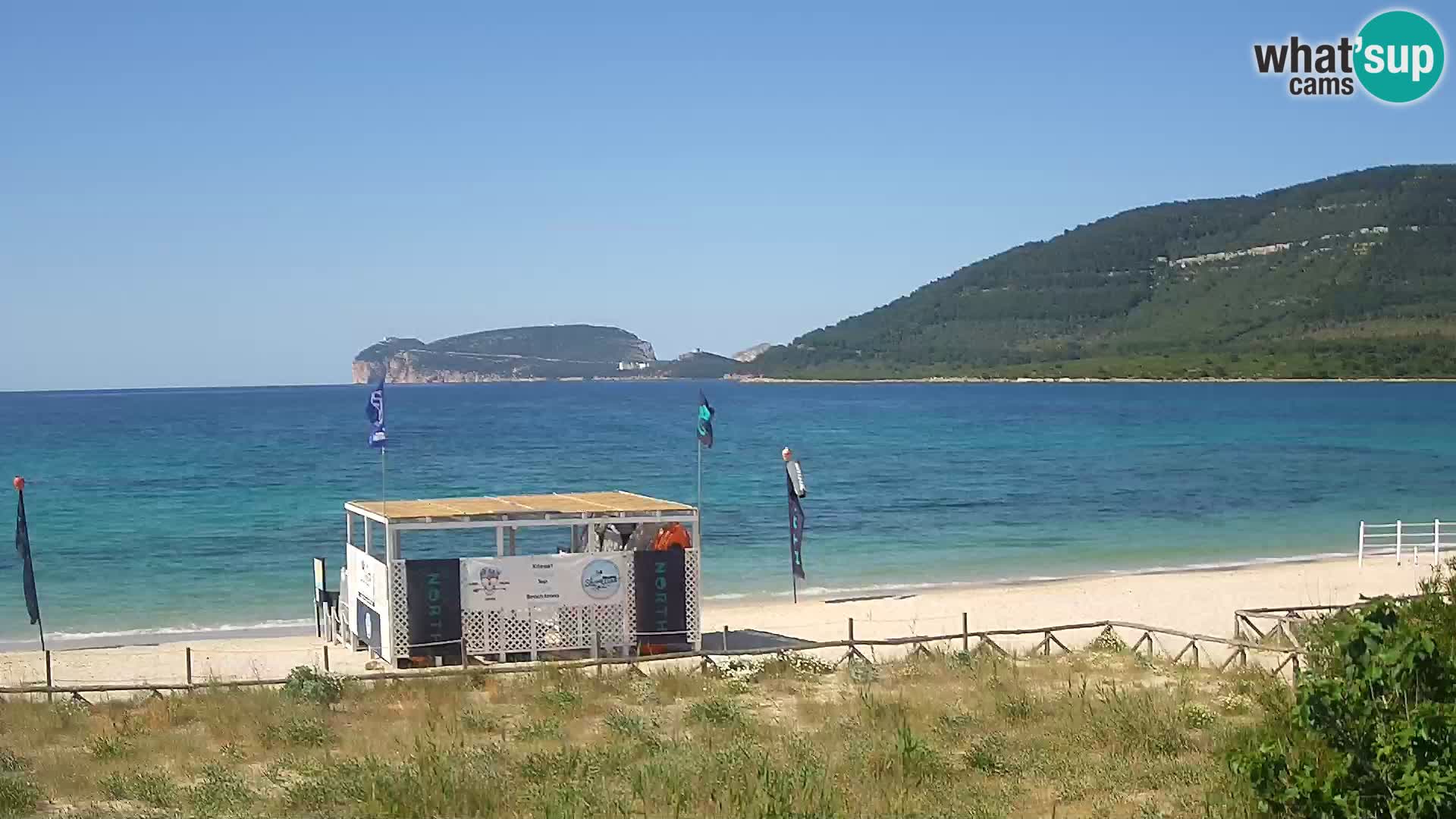 Live Webcam La Stalla Strand Riviera del Corallo – Alghero – Sardinien – Italien