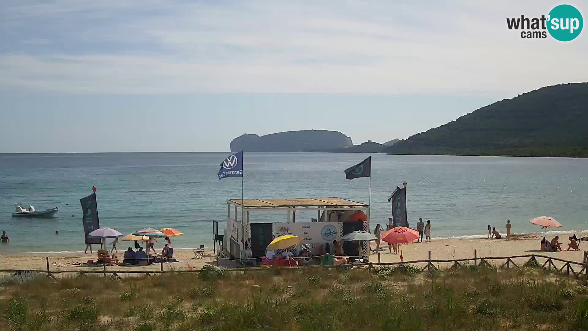 Spletna kamera plaža La Stalla Riviera del Corallo – Alghero – Sardinija – Italija
