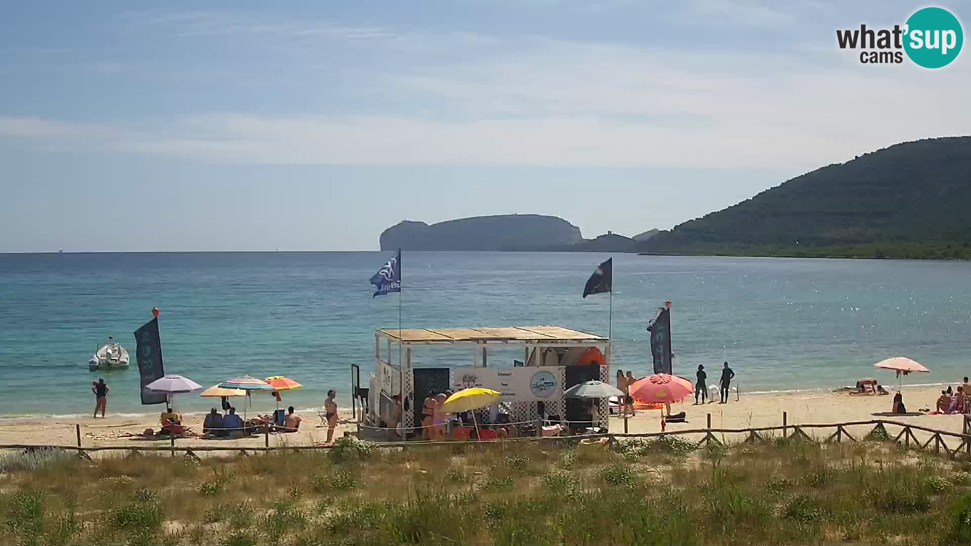 Spletna kamera plaža La Stalla Riviera del Corallo – Alghero – Sardinija – Italija